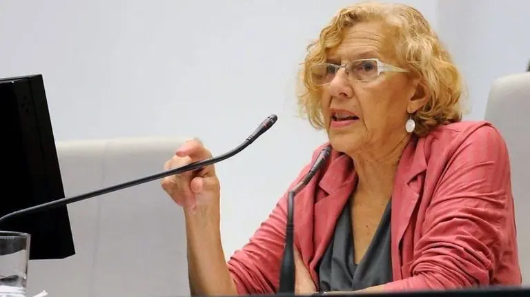La alcaldesa de Madrid, Manuela Carmena (EP).