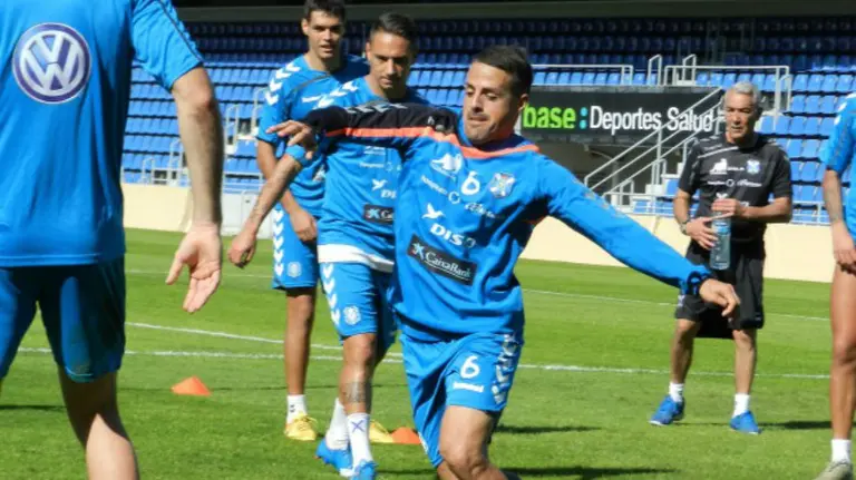Entrenamiento del CD Tenerife. Web Tenerife.