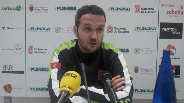 Carlos Frade (Planasa) en rueda de prensa.