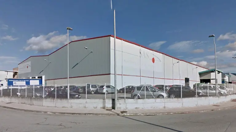 Fábrica de SAS en el Polígono Orcoyen.