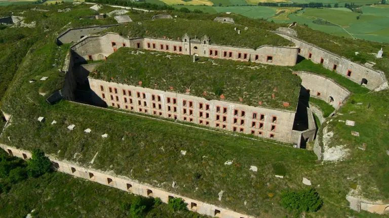 Fuerte de San Cristóbal en el monte Ezkaba.