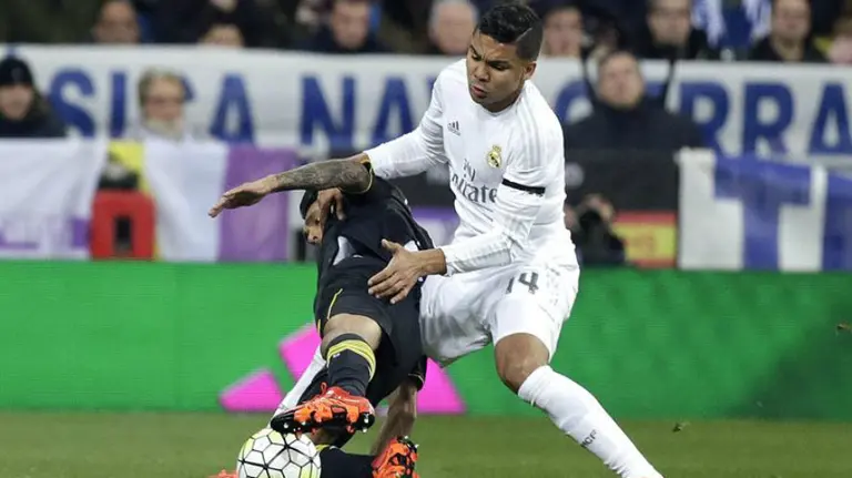 Casemiro es jugador del Real Madrid. Efe.