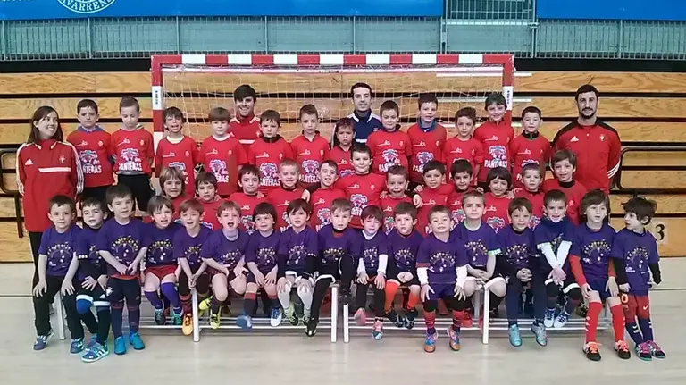 Curso de iniciacion en el campus de la Fundación Osasuna.