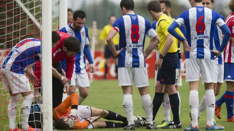 Partido Sporting B - Izarra. Web Izarra.