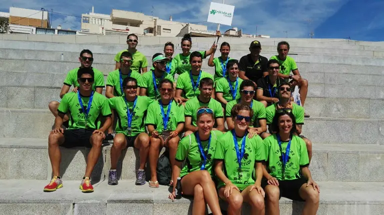 Equipo Saltoki trikideak.