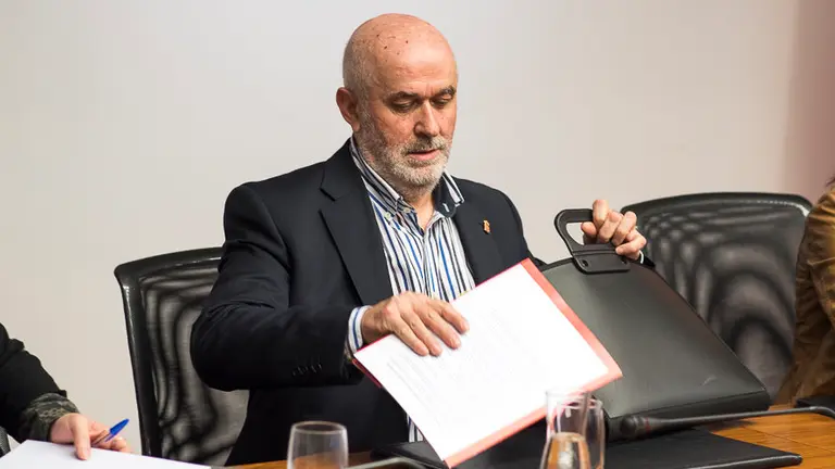 José Luis Mendoza, consejero de educación. PABLO LASAOSA 2