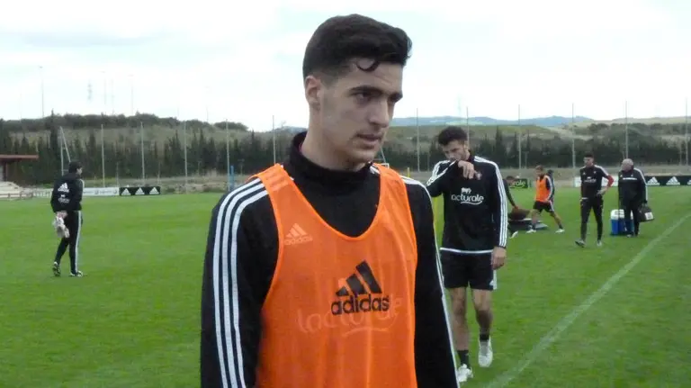 Mikel Merino en Tajonar.
