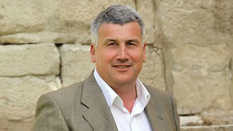 Juan Antonio Sola Pradilla, alcalde de Fustiñana.