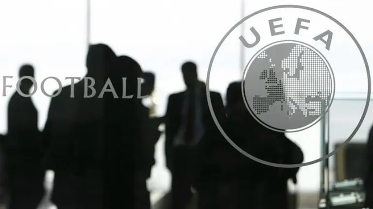 Oficinas de la Uefa. Efe.