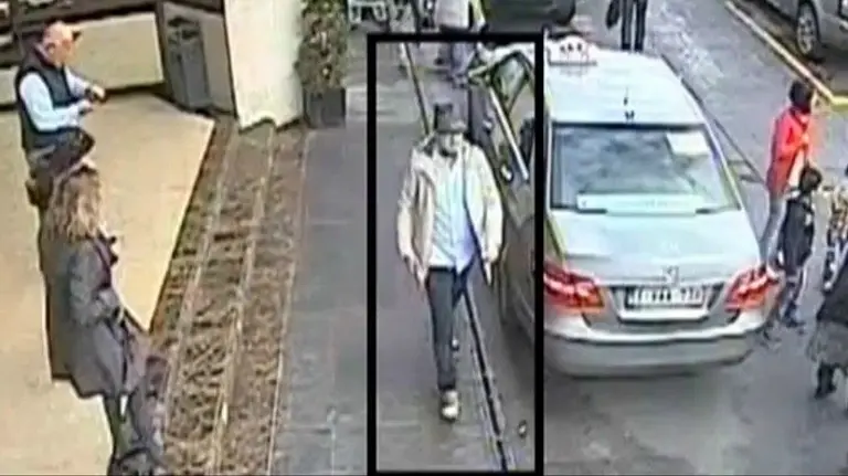 Difunden imágenes del 'terrorista del sombrero' regresando a pie a Bruselas.