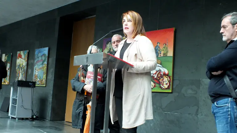 Exposición en el Parlamento Navarra 1936 Nafarroa. S. REDÍN  (25)