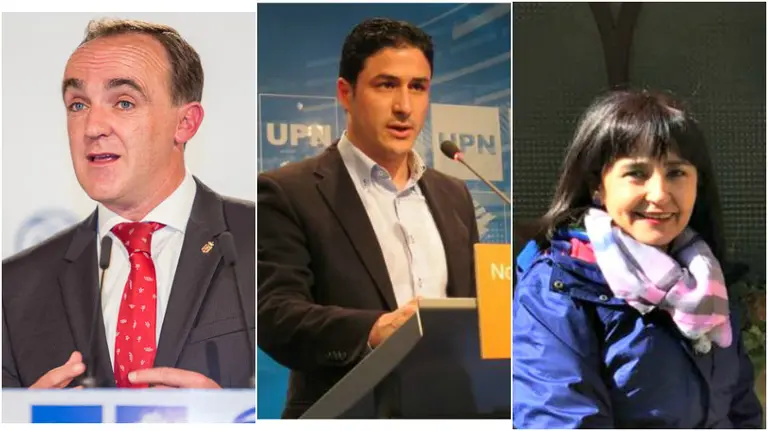 Javier Espatza, Óscar Arizcuren y Yolanda Ibáñez.