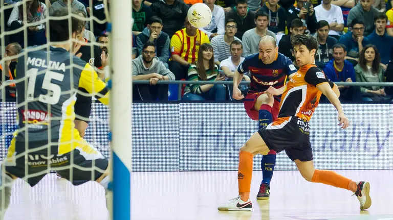 Partido FC Barcelona - Aspil Vidal. Lnfs