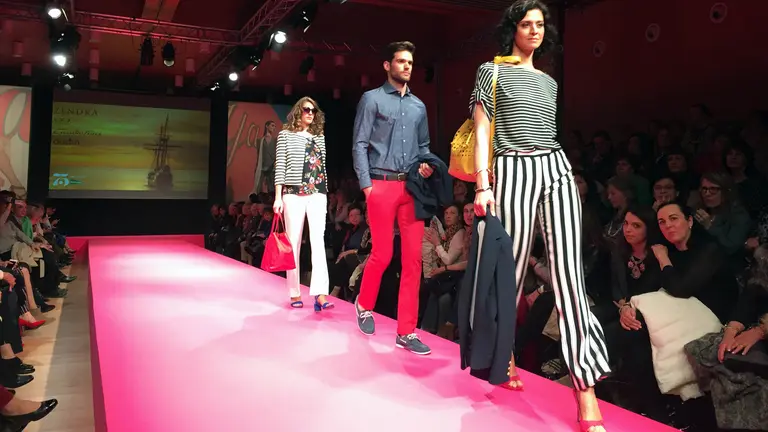 Desfile de modelos de El Corte Inglés, Primavera Verano 2016.