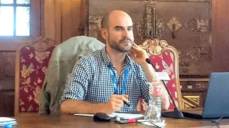 Gaizka Fernández, historiador y autor de La voluntad del gudari.