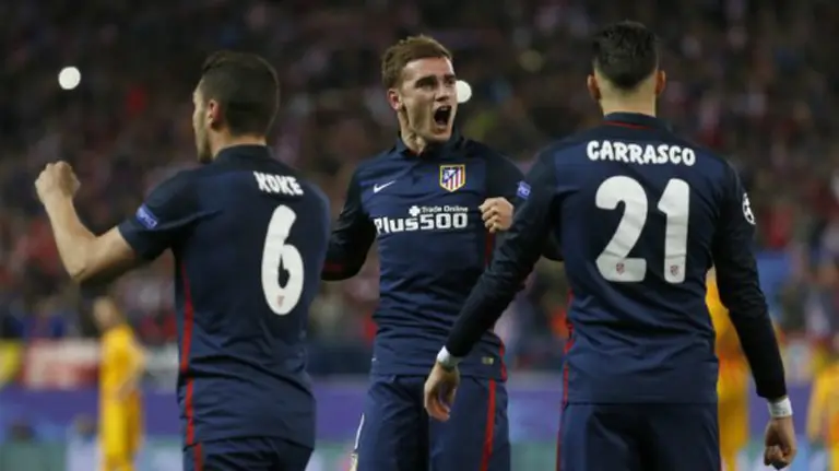 El Atlético alcanza las semifinales de la Champions. Lfp.