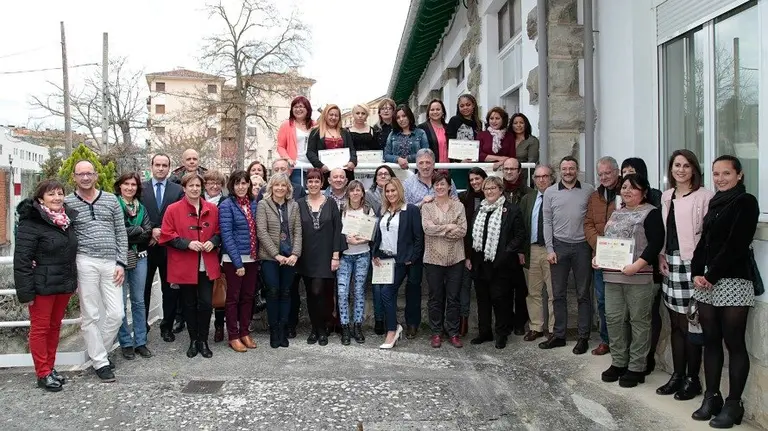 El Ayuntamiento ha clausurado hoy la VIII Escuela Taller de Empleo.