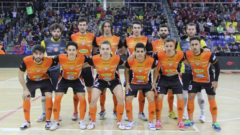 Plantilla del Aspil Vidal Ribera Navarra.