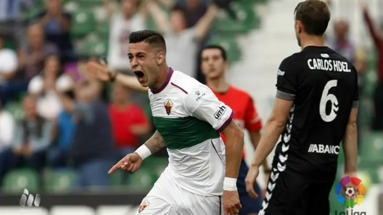 Partido Elche - Lugo. Lfp.