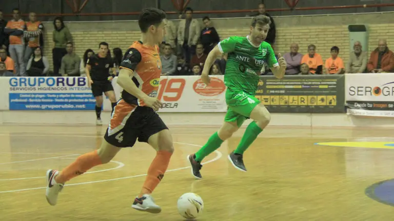 Partido Jaén - Magna Gurpea. Foto Lnfs.es