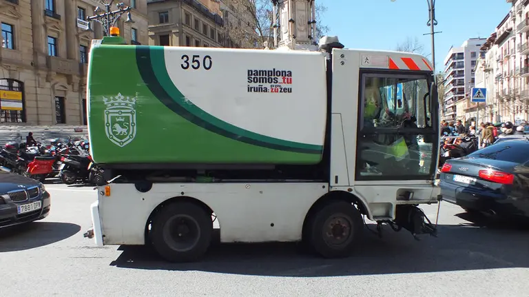 Barredora de la mancomunidad de Pamplona. S.REDíN