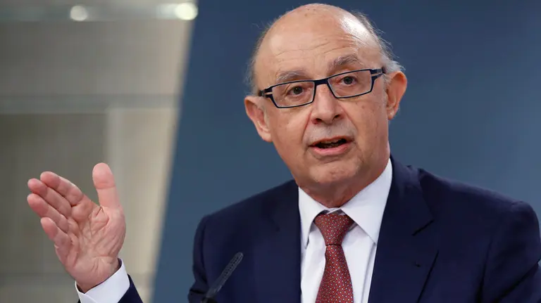 Montoro durante la rueda de prensa. EFE