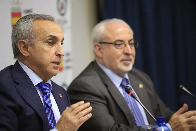 Alejandro Blanco (izquierda)). Efe.