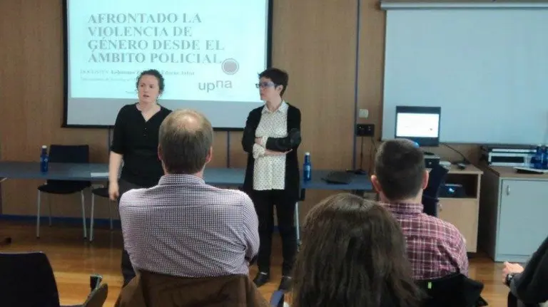 Curso de violencia impartido a Policía Foral y Policía Municipal.