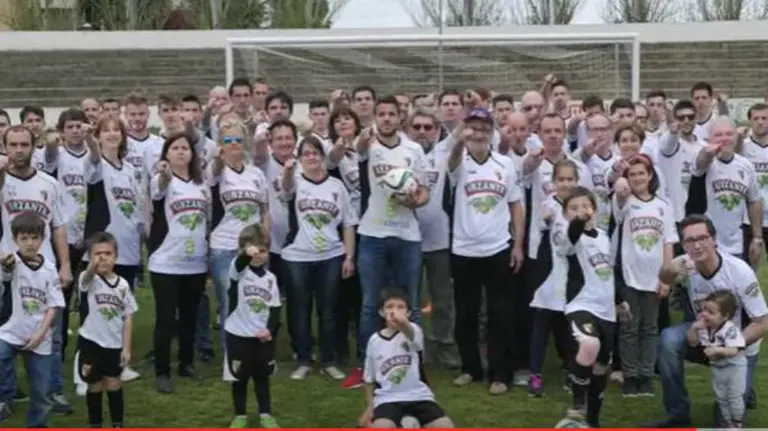 Imagen del vídeo de apoyo al Tudelano.