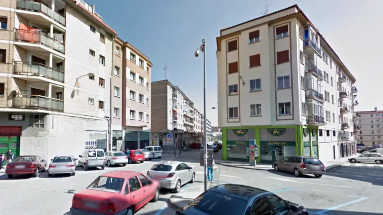 Zona del barrio de La Milagrosa.