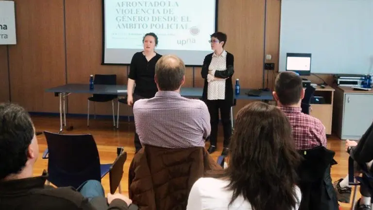 Jornadas para la Policía Municipal de Pamplona. (EP).