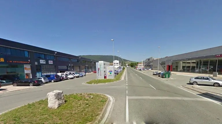 Pol&iacute;gono industrial de Arre, zona en la que fue hallada la mujer de 76 a&ntilde;os.