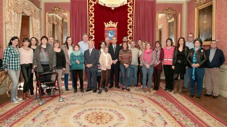 Recepcion de entidades y asociaciones que trabajan en el campo de las ‘enfermedades raras’.