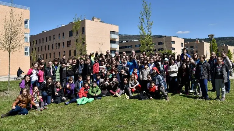 Día del árbol en Pamplona