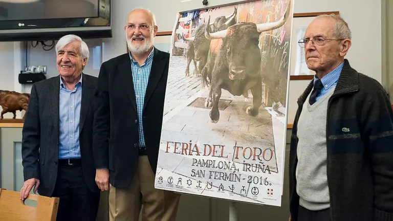 Presentación del Cartel de la Feria del Toro 2016. PABLO LASAOSA 6