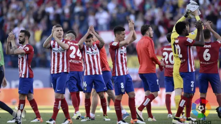 Partido At. Madrid - Rayo Vallecano. Lfp.
