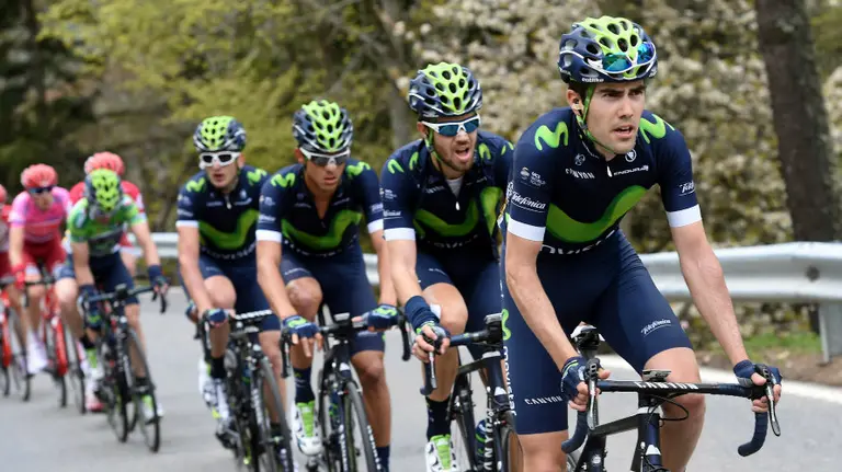 Foto Movistar team.