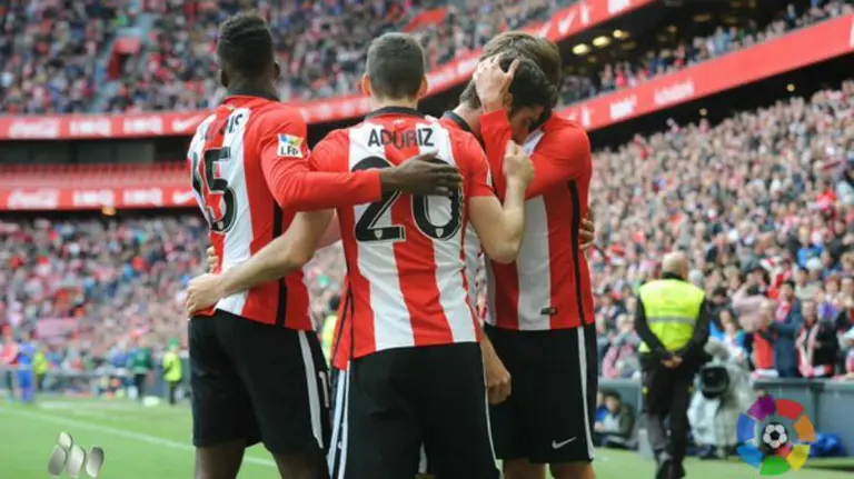 Partido Athletic- Celta en San Mamés. Lfp.