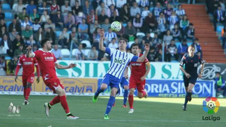 Partido Ponferradina - R. Zaragoza. Lfp.