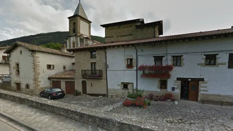 Imagen desde la calle San Andrés de Ezcabarte.