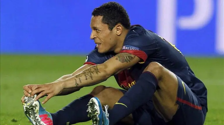 Adriano es jugador del FC Barcelona. Efe.