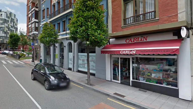 Calle de la Independencia de oviedo donde tuvolugar el desahucio.