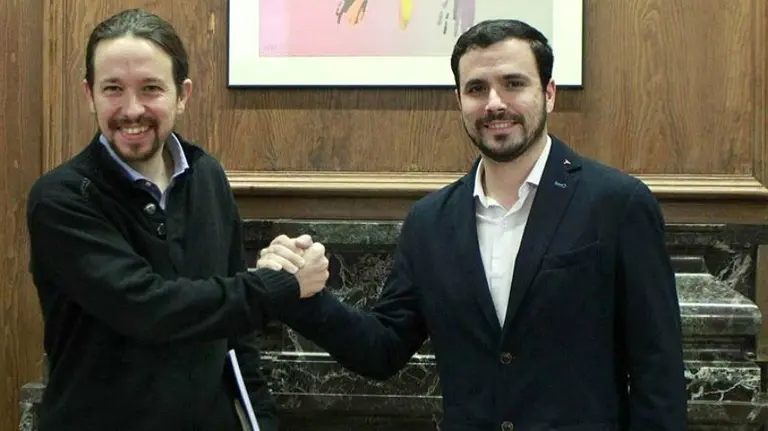 Un 84,5 de los participantes en la consulta de IU aprueba el acuerdo con Podemos. EP