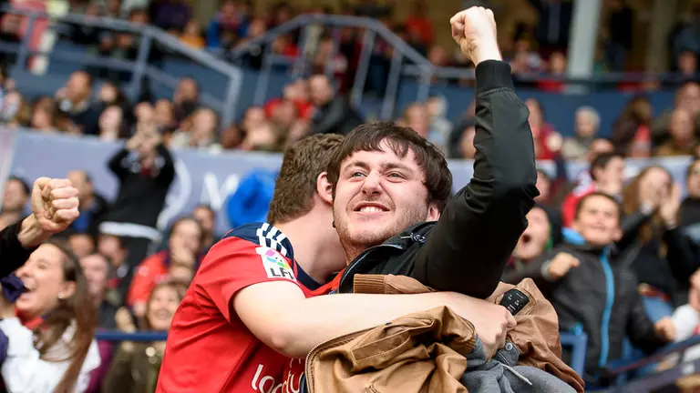 Partido Osasuna - Ponferradina (Pablo Lasaosa).