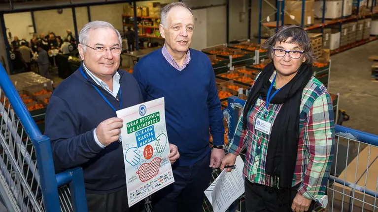 El Banco de Alimentos presenta la Gran Recogida que se realizará los días 3 y 4 de junio. (2). IÑIGO ALZUGARAY