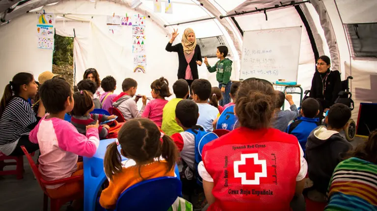 Crisis Refugiados - Cruz Roja.