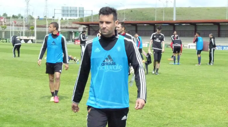 Javier Flaño en Tajonar.