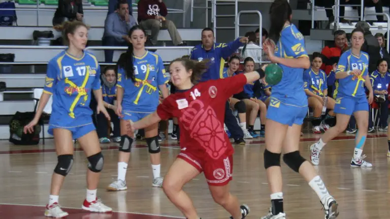 Imagen de la web de la federación navarra de balonmano.