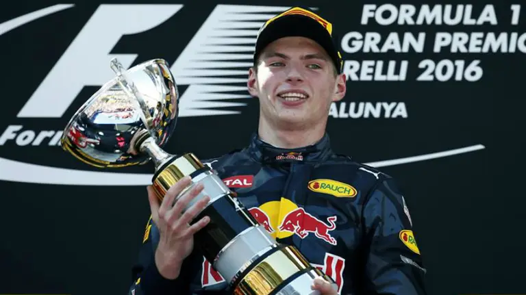Primer título para Verstappen. Efe.