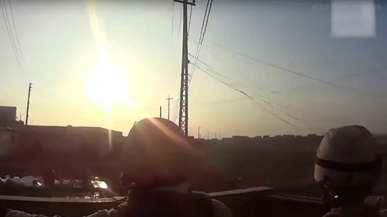 Vídeo de la muerte de un yihadista en una operación miliar en Irak.